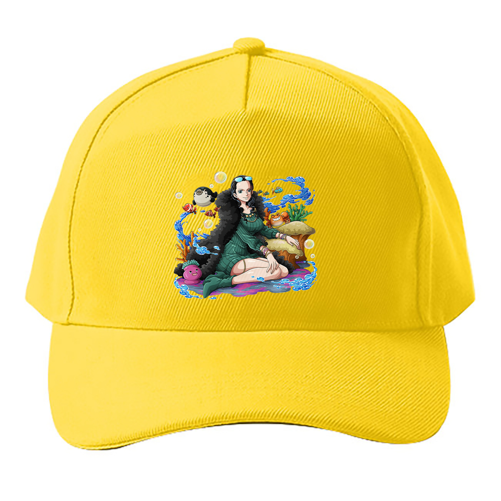 （画像用） ワンピース ニコ・ロビン ONE PIECE Nico Robin ベースボールキャップ 綿100％ 男女兼用 帽子 スポーツ